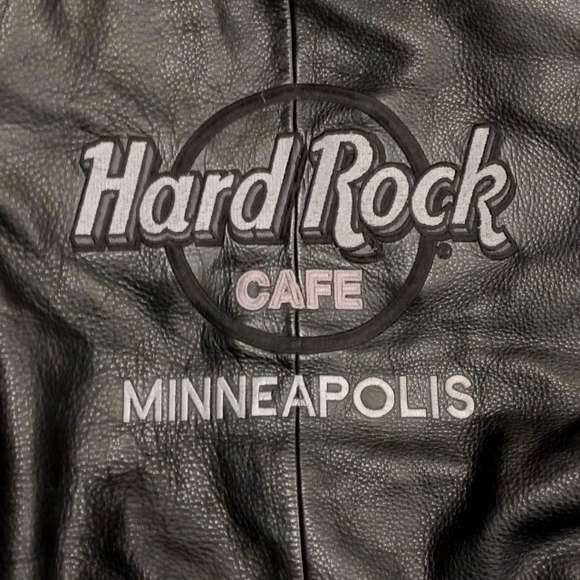 Hard Rock Cafe Jackets & Coats Hard Rock Cafe Leather Jacket Poshmark